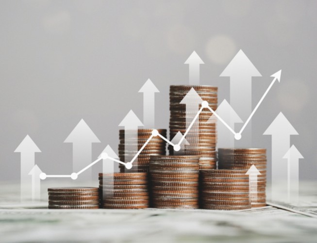 Customer at retail counter